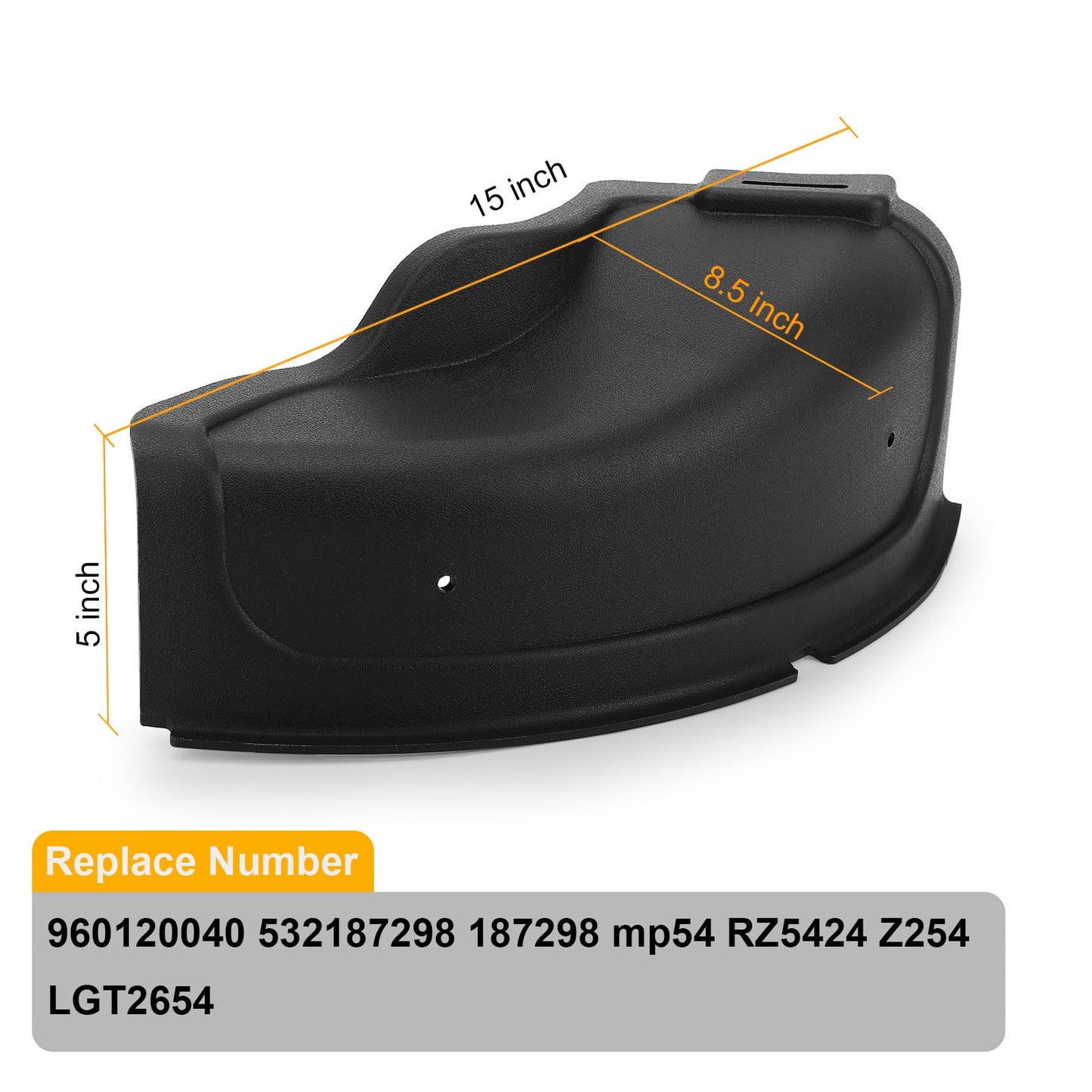 54-Inch Mulch Cover Kit for Husqvarna/Craftsman(Model 917) Lawn Tractor Deck with Mounting Hardware- Replaces 960120040 532187298