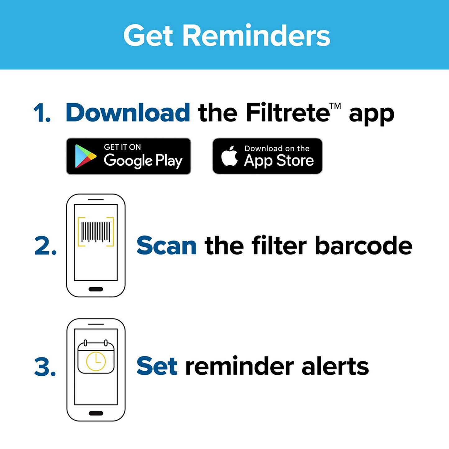 Filtrete 20x20x1 MPR 2800 Ultrafine Particle Reduction AC Furnace Air Filter, 2-Pack