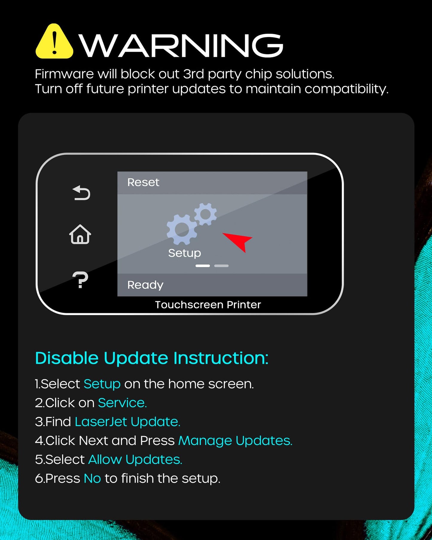 206A 206 A 206X Toner Cartridges Replacement for HP-206A W2110A W2111A W2112A W2113A | Compatiable with HP Color Laserjet Pro M255dw MFP M283fdw M283cdw Printers