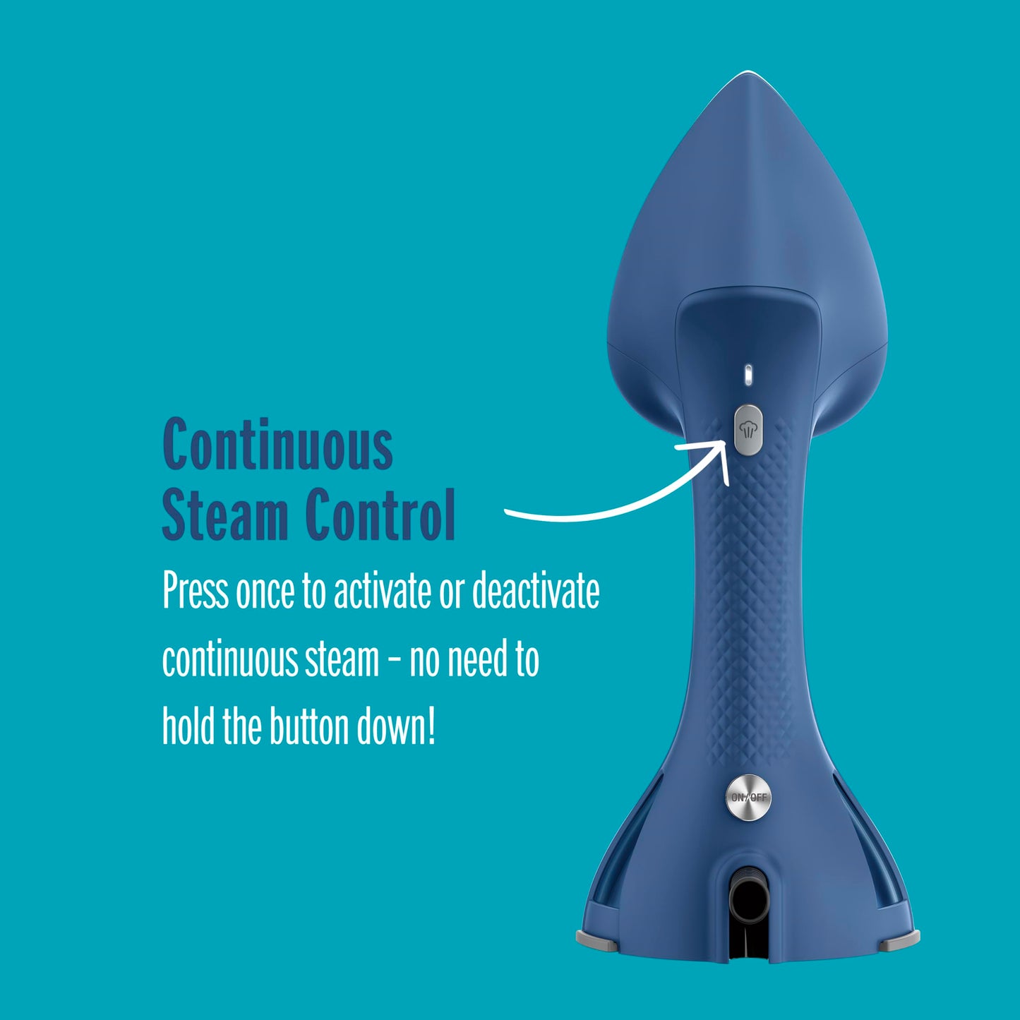 Conair Extreme Steam & Press 2 in 1 Steamer, Handheld Fabric Steamer, 1700W Clothing Stemaer, 30 second Heat-up, Travel Steamer