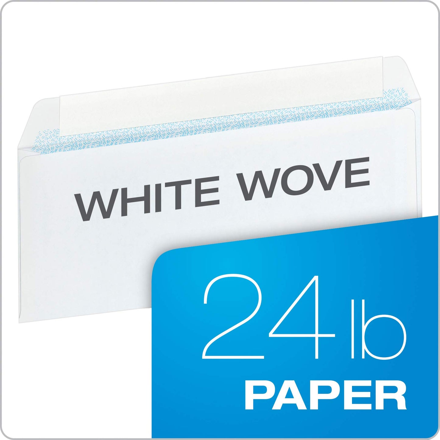 Columbian #10 Single-Window Security Envelopes, 4-1/8 x 9-1/2 Inch, Self Seal, White, for Mailing Invoices, Statements & Documents, 500/Box (COLO339)