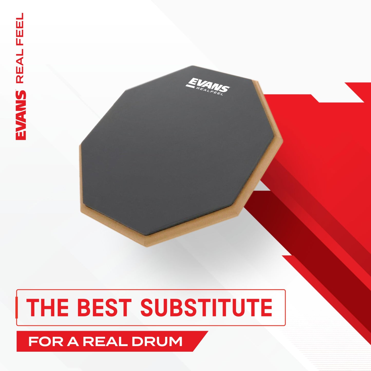 RealFeel by EVANS Apprentice Drum Pad, 7 Inch