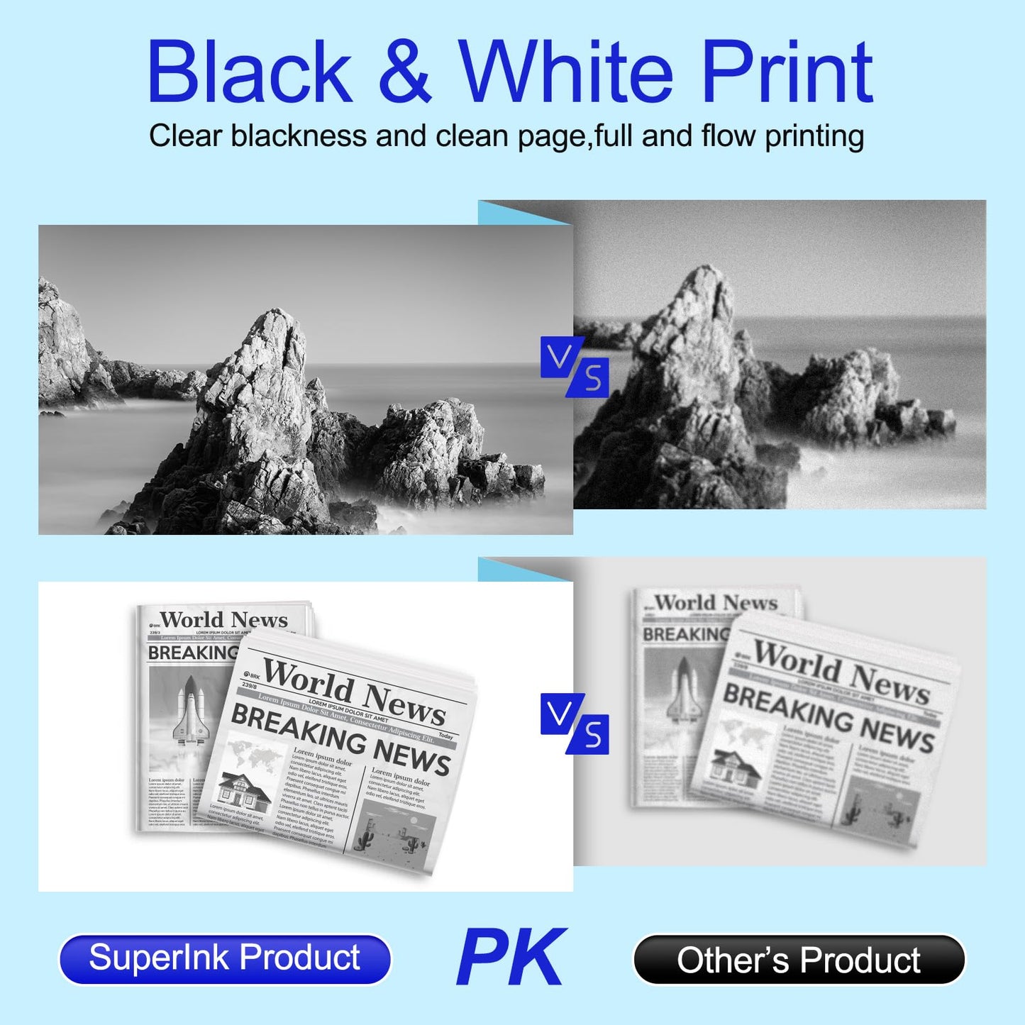 SuperInk (1 Toner, 1 Drum Compatible Toner Cartridge & Drum Unit Set Compatible for Brother TN350 DR350 use in DCP-7010 HL-2030 HL-2070N Intellifax 2820 MFC-7220 DCP-7020 MFC-7820 Printer
