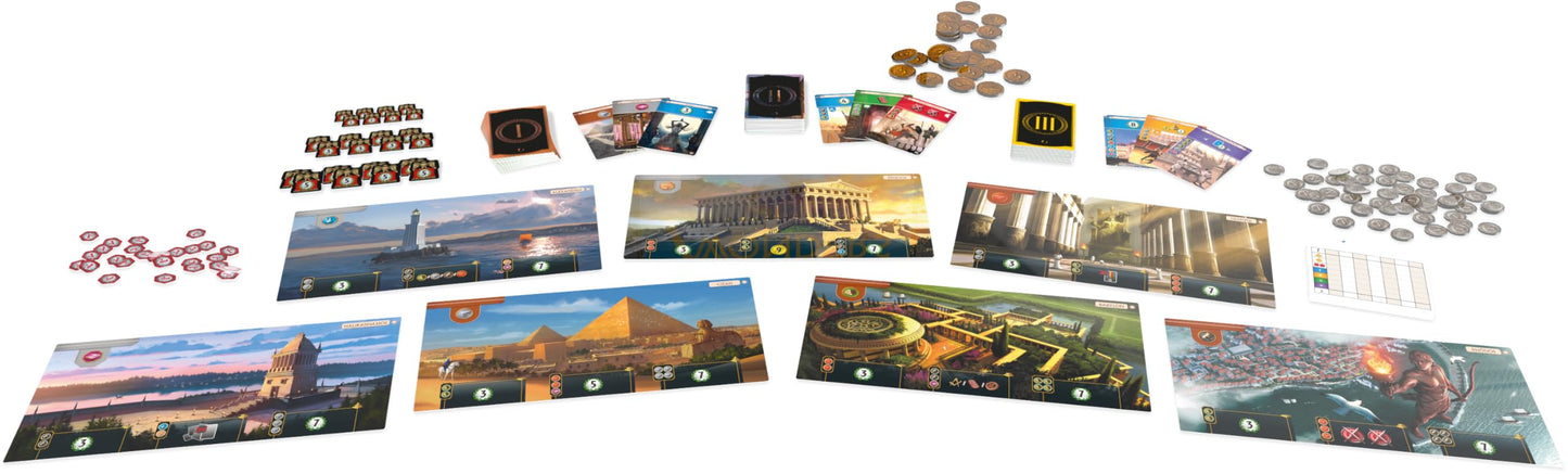 7 Wonders (Version française) - Un jeu de société de Repo par Antoine Bauza