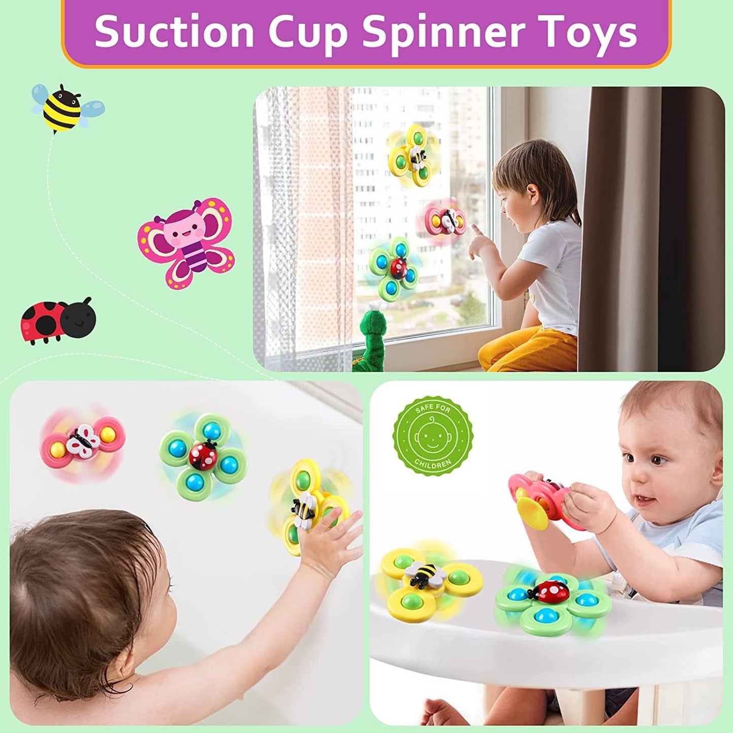 6 in 1 Montessori Toy for Baby 6-12-18 Months, Soft Stacking Building Blocks Infant Baby Teething & Sensory Toys for Toddlers 1-3 Year Old Boy Girl Gift