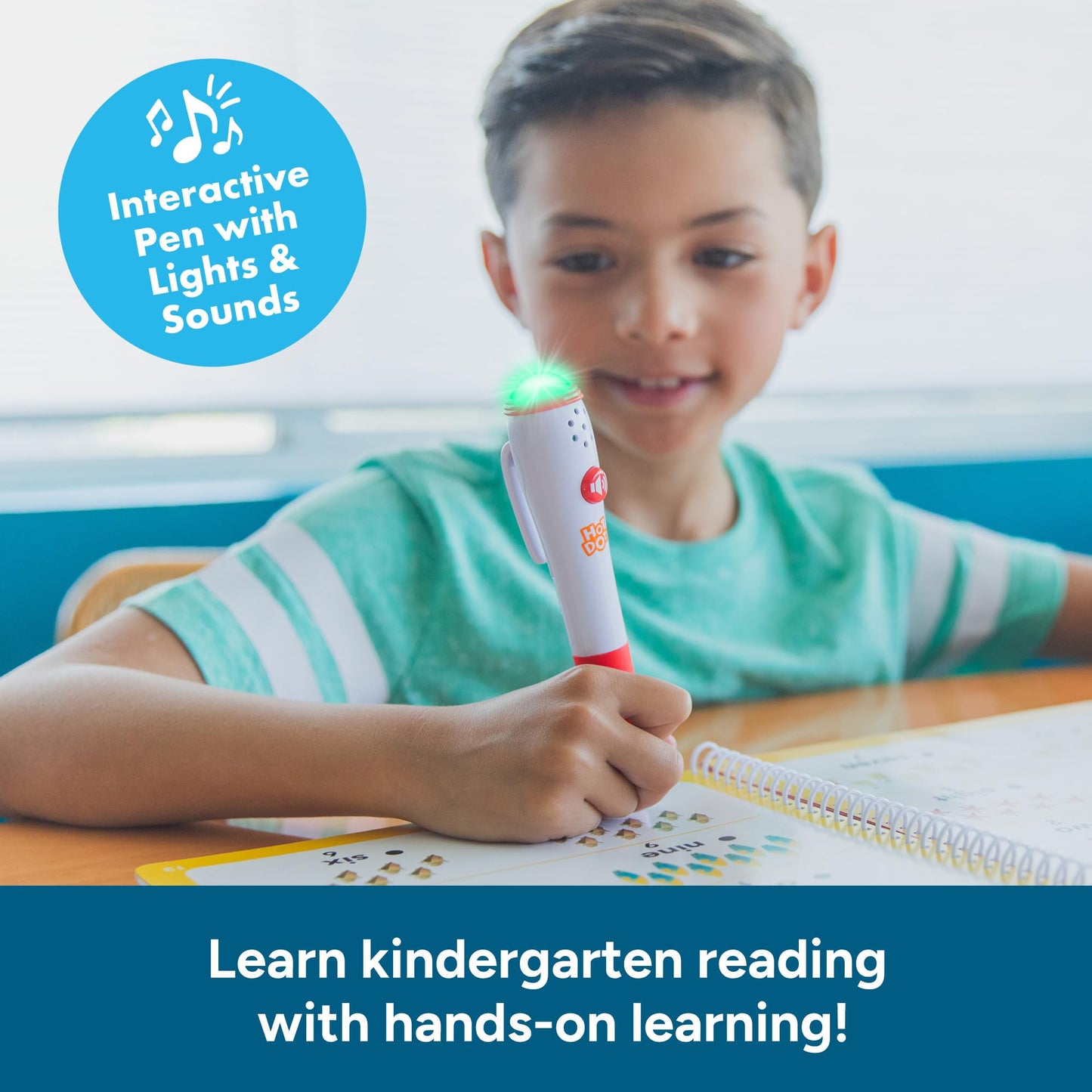 Educational Insights 2391 Hot Dots Junior Let's Master Kindergarten Reading