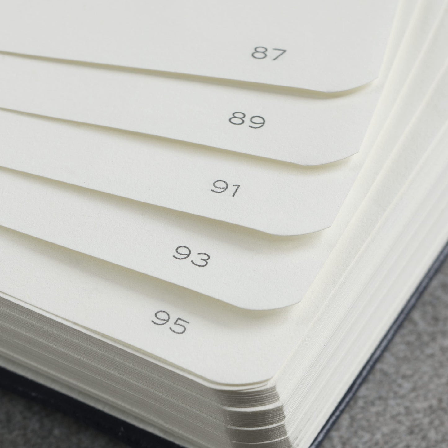 LEUCHTTURM1917 - Notebook Softcover Paperback B6+ - 123 Numbered Pages for Writing and Journaling (Plain, Black)