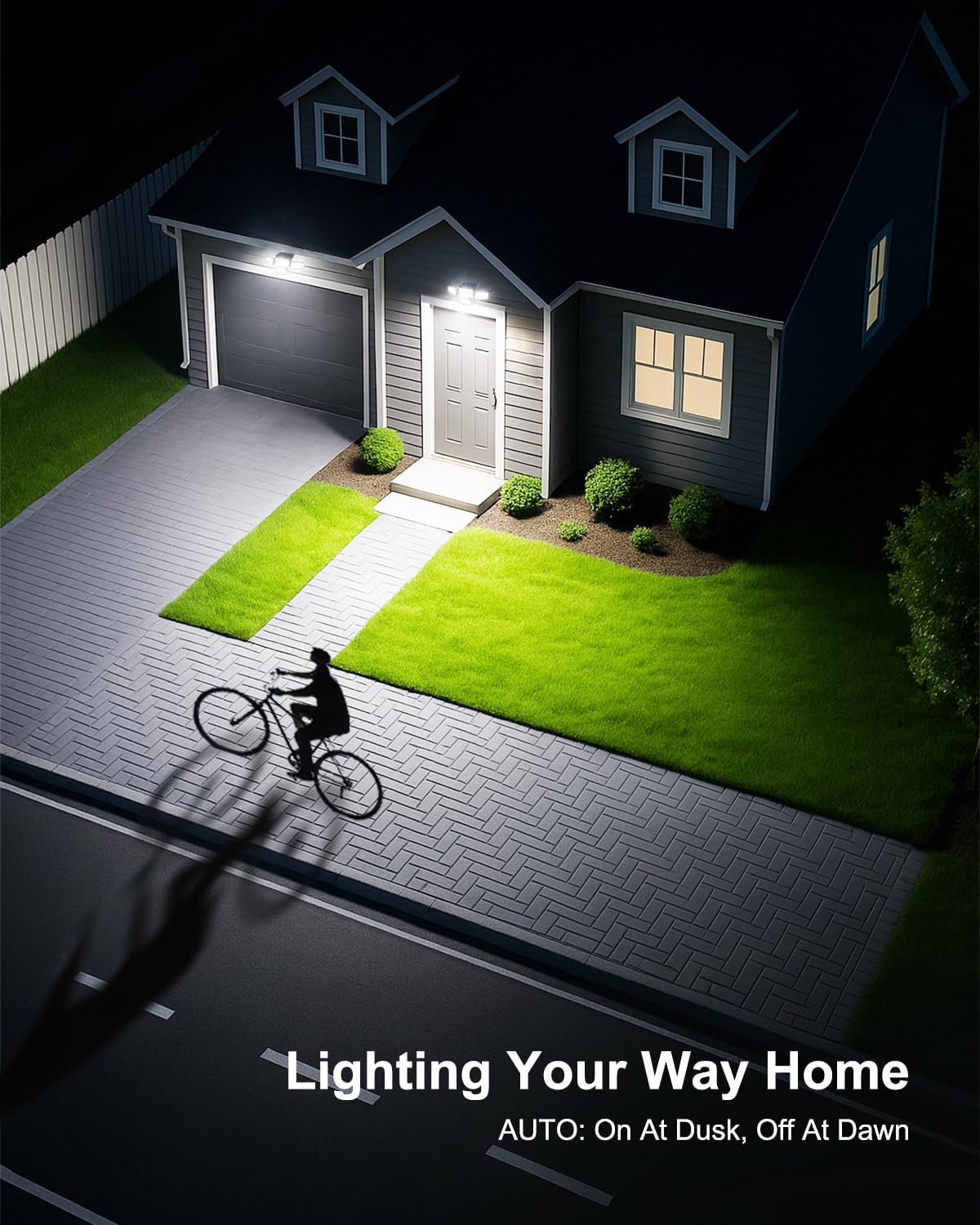 Solar Motion Sensor Light Outdoor, 270LED 4Modes 2000LM Solar Flood Lights Outdoor with Remote Control and Upgraded Panel, Adjustable 4Head Security Light for Yard, Garage 2Pack