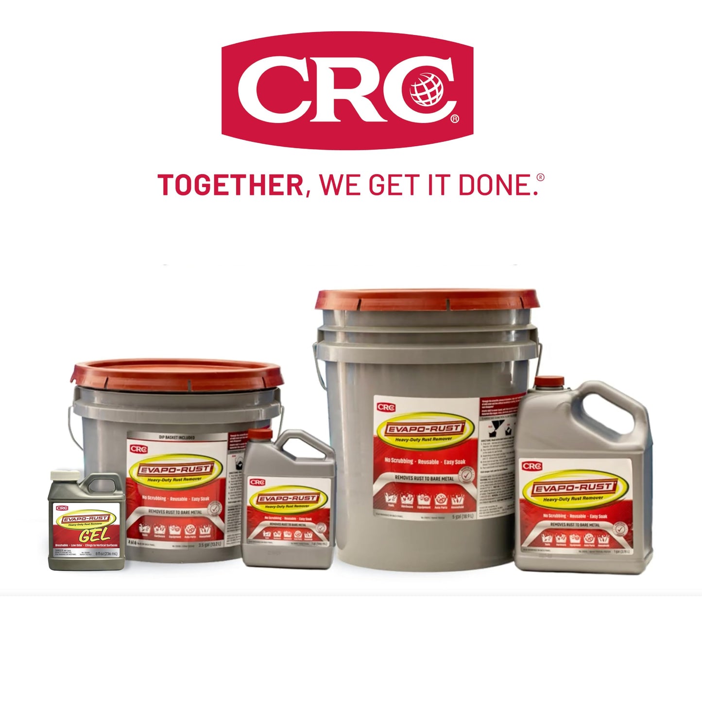 Evapo-Rust ER012 Super Safe Rust Remover – 128 oz., Non Toxic Rust Remover for Auto Parts, Hardware, Antiques | Rust Removers and Chemicals,Gray,1 gallon