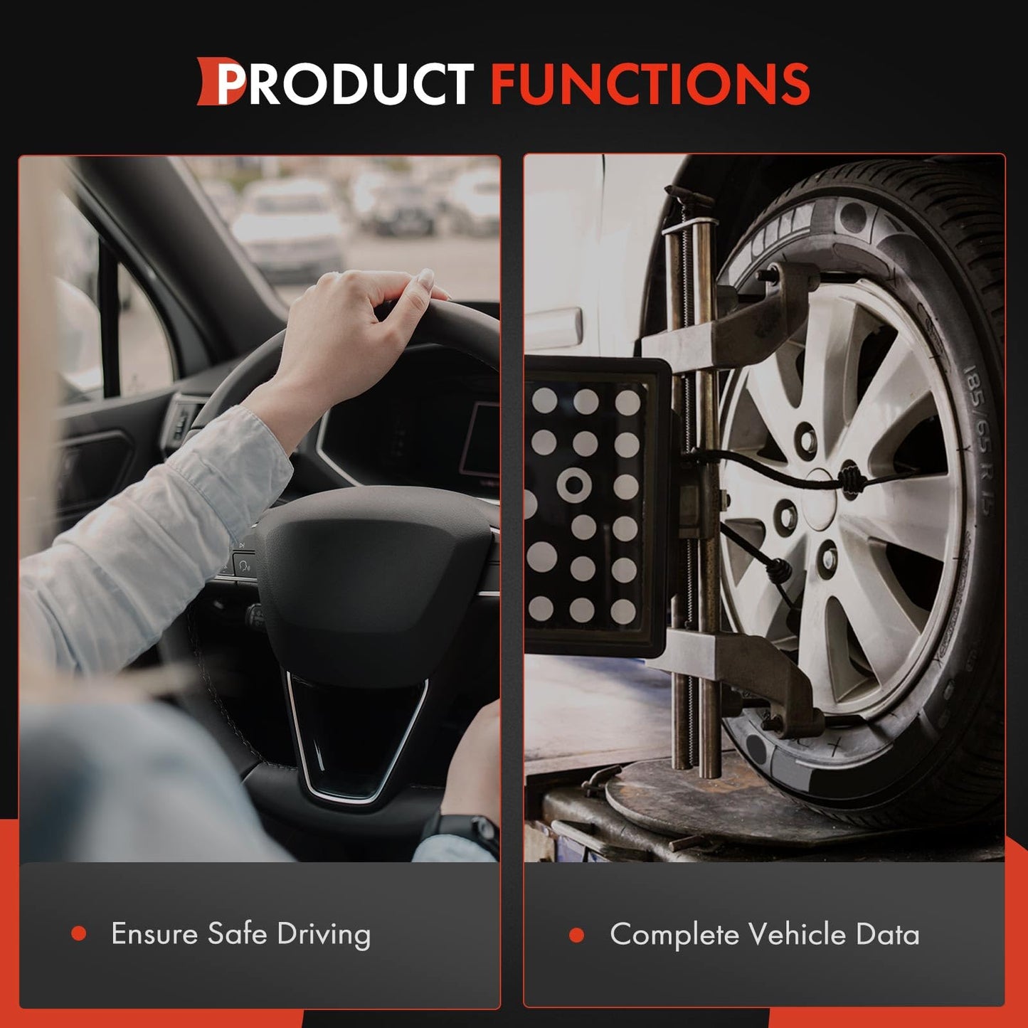 A-Premium M14-1.50 Wheel Studs Compatible with Volkswagen Jetta Passat Golf Tiguan Beetle Audi A3 A4 A5 A6 A7 Quattro A8 Front and Rear Side 20-PC Set