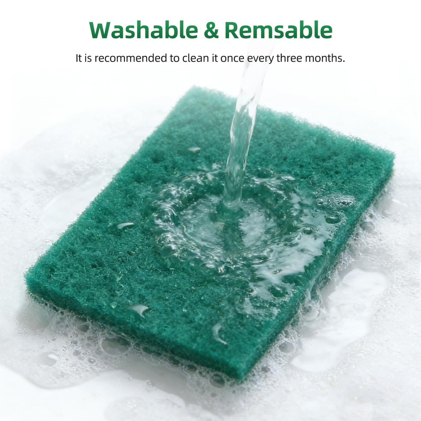 65-160 HRV Filter Replacement Compatible with Lifebreath Heat Recovery Ventilator, Reusable Square Air Exchanger Filter,Measuring 9‐3/4" x 12‐1/2" x 3/4" (4 Pcs)
