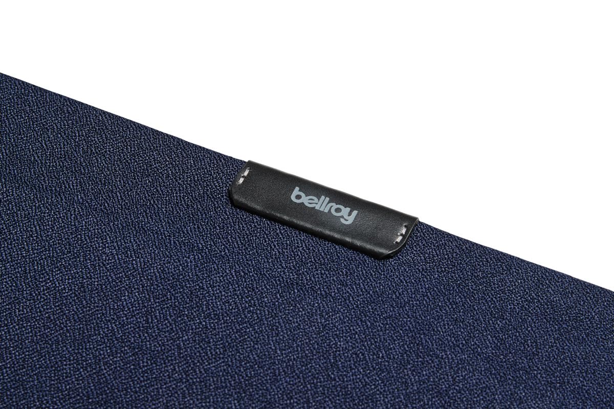 Bellroy Laptop Sleeve (Fits 16 Inch Laptop or MacBook, Slim Protective Case with Magnetic Closure) - Navy