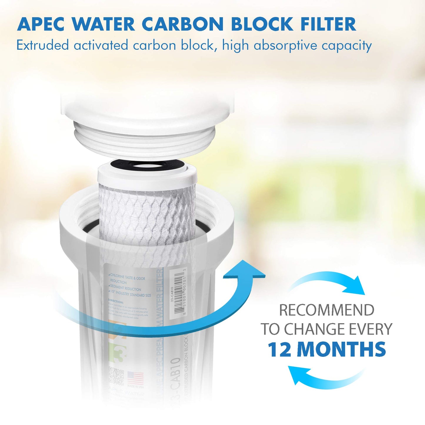APEC Water Systems Filter-Set Ultimate High Capacity Pre-Filter Set