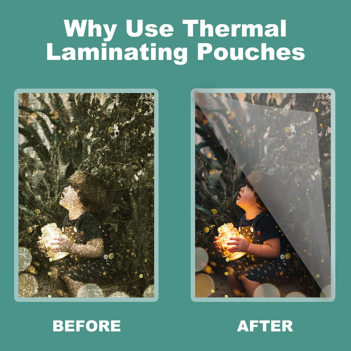BESTEASY Thermal Laminating Pouches, 8.9 x 11.4-Inches, 5 mil Thick, 200-Pack
