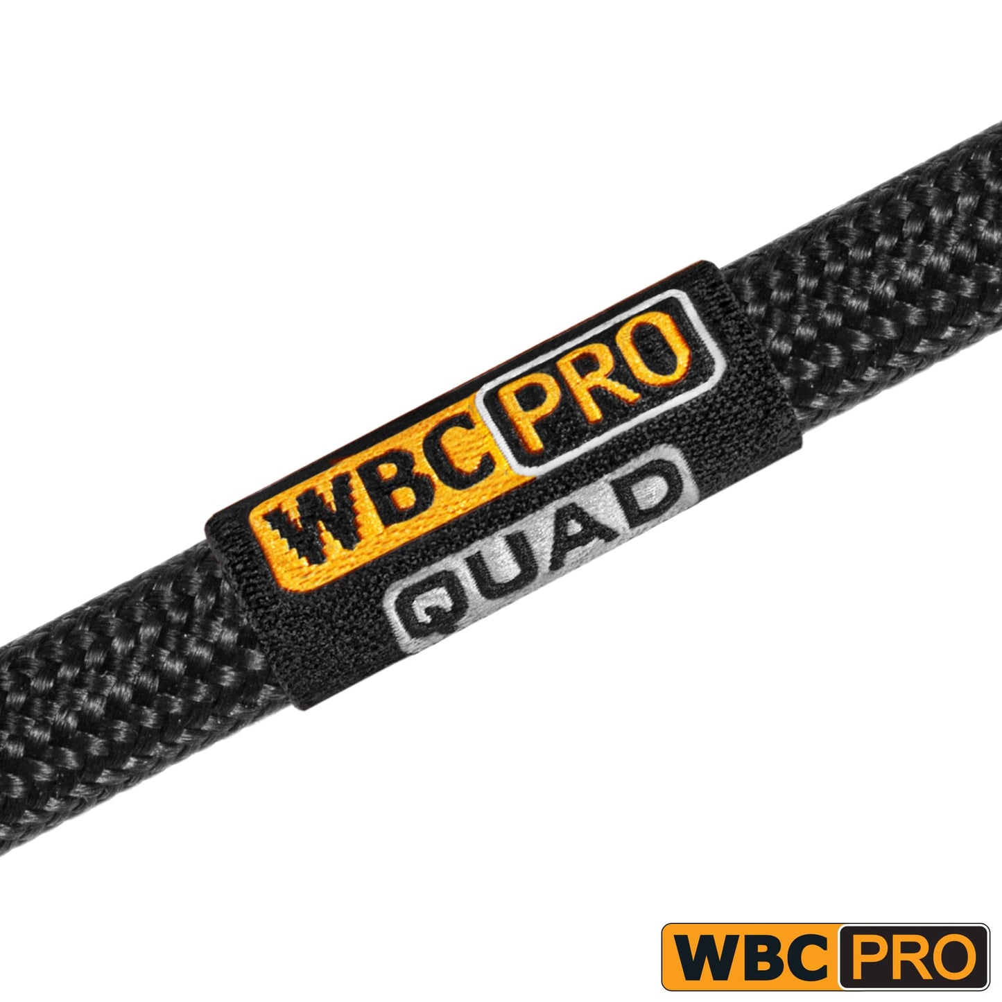 2 Units - 10 Foot - WBC-PRO-Quad Ultra-Silent Ultra-Flexible Balanced Star-Quad Microphone Cable with Neutrik Male & Female XLR Plugs & Black Tweed Jacket