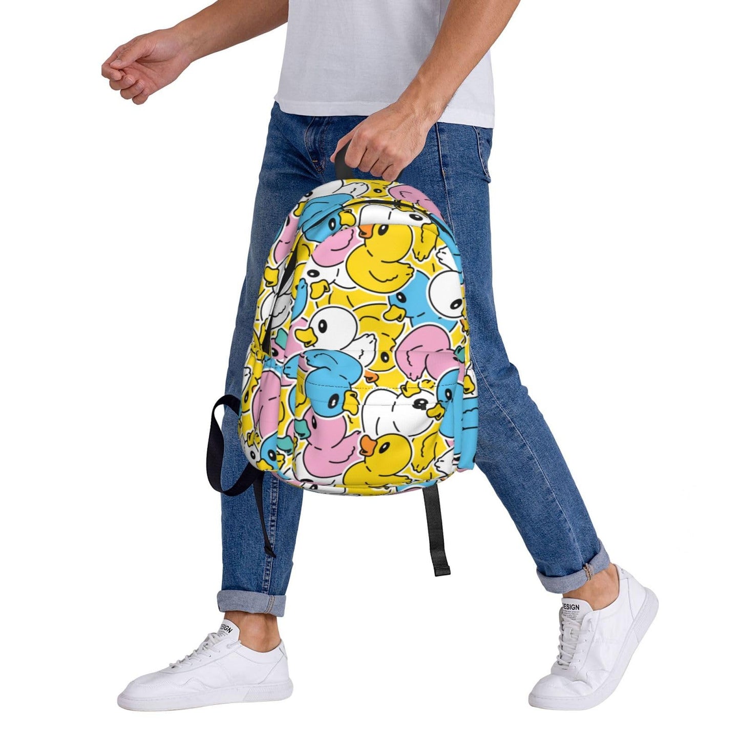 Jbofyee Backpack For Men Women, Duck #04, One Size, Daypack Backpacks