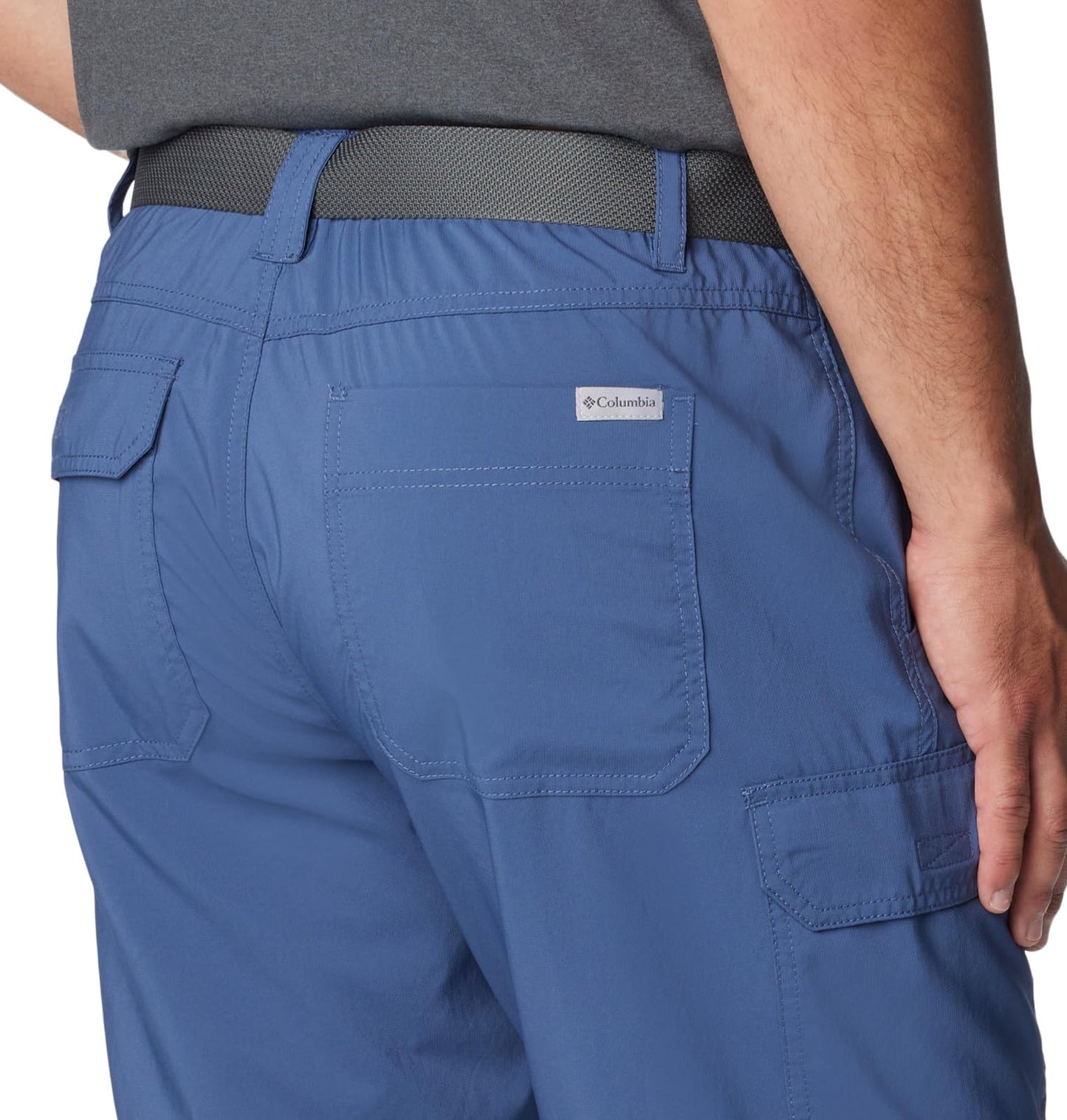 Columbia Men's Silver Ridge Utility Convertible Pant, Dark Mountain, 40 x 30