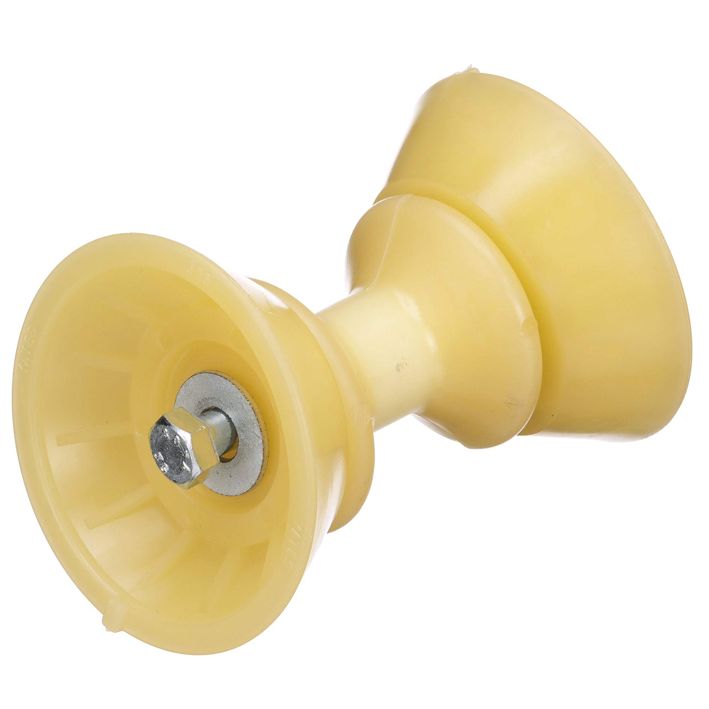 Seachoice Bow Roller w/Bells, 3 in., TPR, Gold, One Size, Yellow