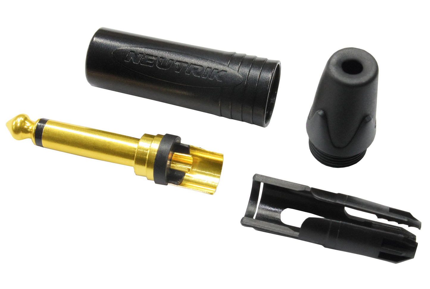 WORLDS BEST CABLES 30 Foot - Gotham GAC-1 Ultra Pro - Premium Low-Cap (21 pf/F) Guitar Bass Instrument Cable – w/Neutrik Gold Straight to Angled ¼ inch (6.35mm) TS Connectors - Custom Made