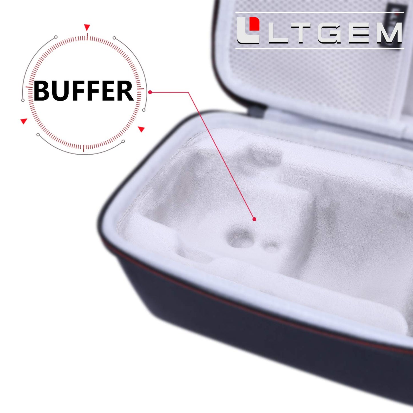 LTGEM Case Compatible with Logitech Blue Yeti USB Microphone(Case Only)