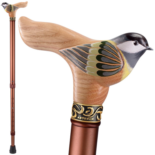 Asterom Walking Cane for Women - Handmade, Stylish - Cool Canes for Seniors Women, Fashionable Walking Sticks
