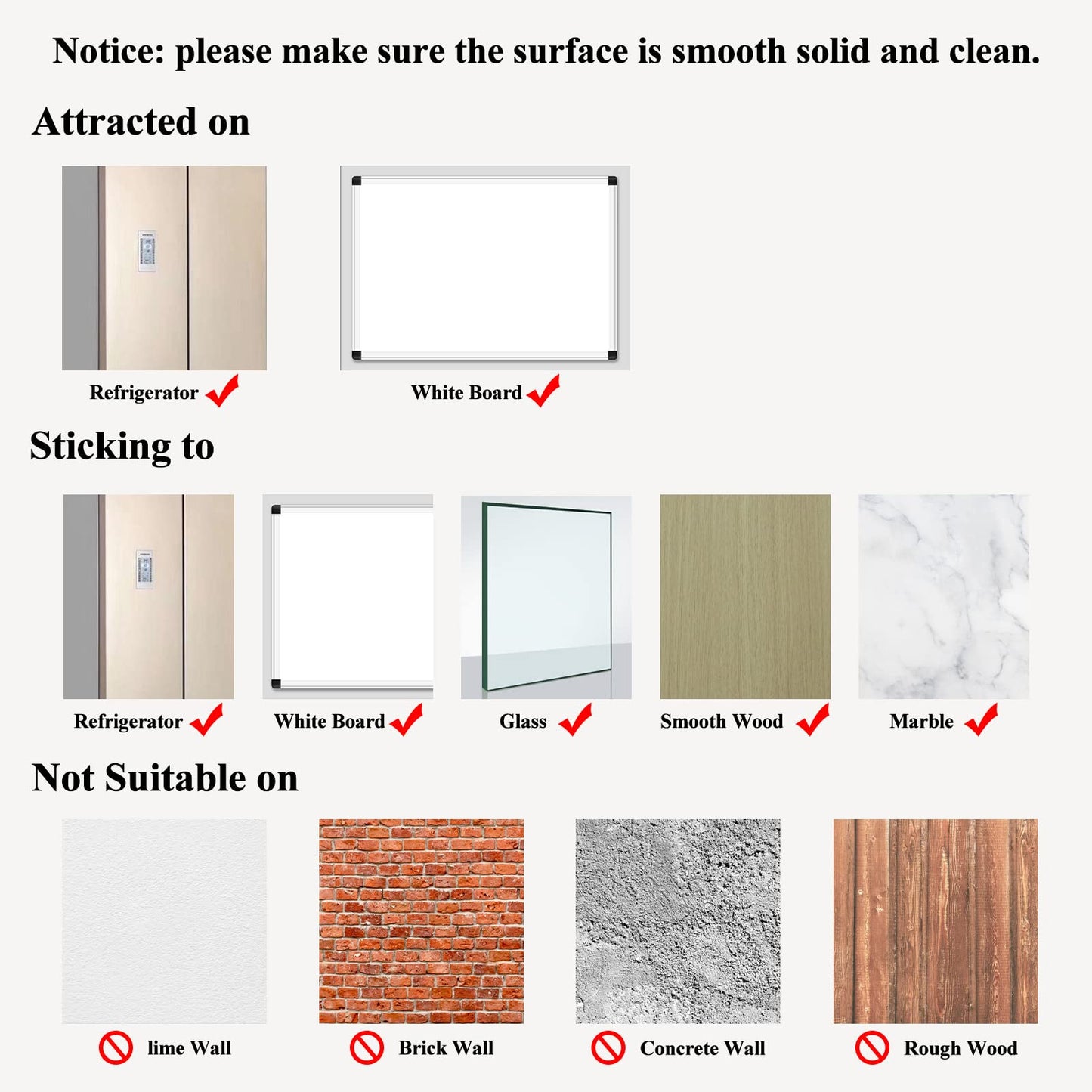 CRUGLA Magnetic 8.5 x 11 Picture Frame Set Self Adhesive Poster Document Diploma Frame Sign Paper Holder for Home Refrigerator Office Glass Window Door Cubicle Tile Wall, Black, 12 Pack