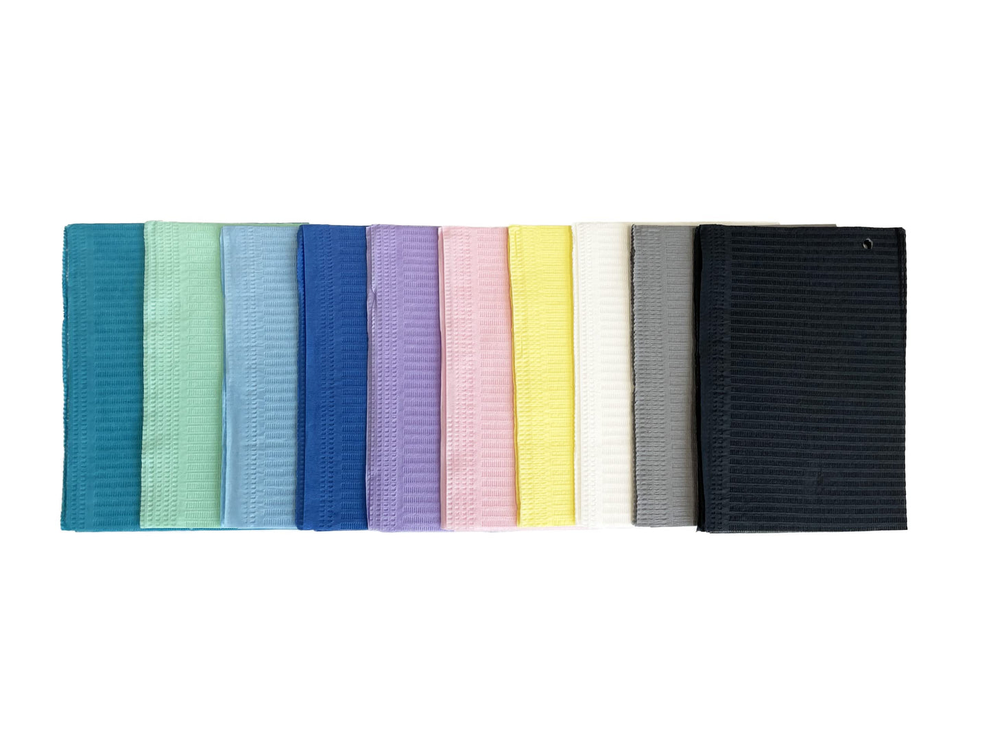 [500 Pack] Aurelia Extra Absorbent Disposable Dental Bibs Without Glue - Patient Bib for Dental & Medical Offices, Make Up Artists and Nail Salons (500 Bibs, Green)