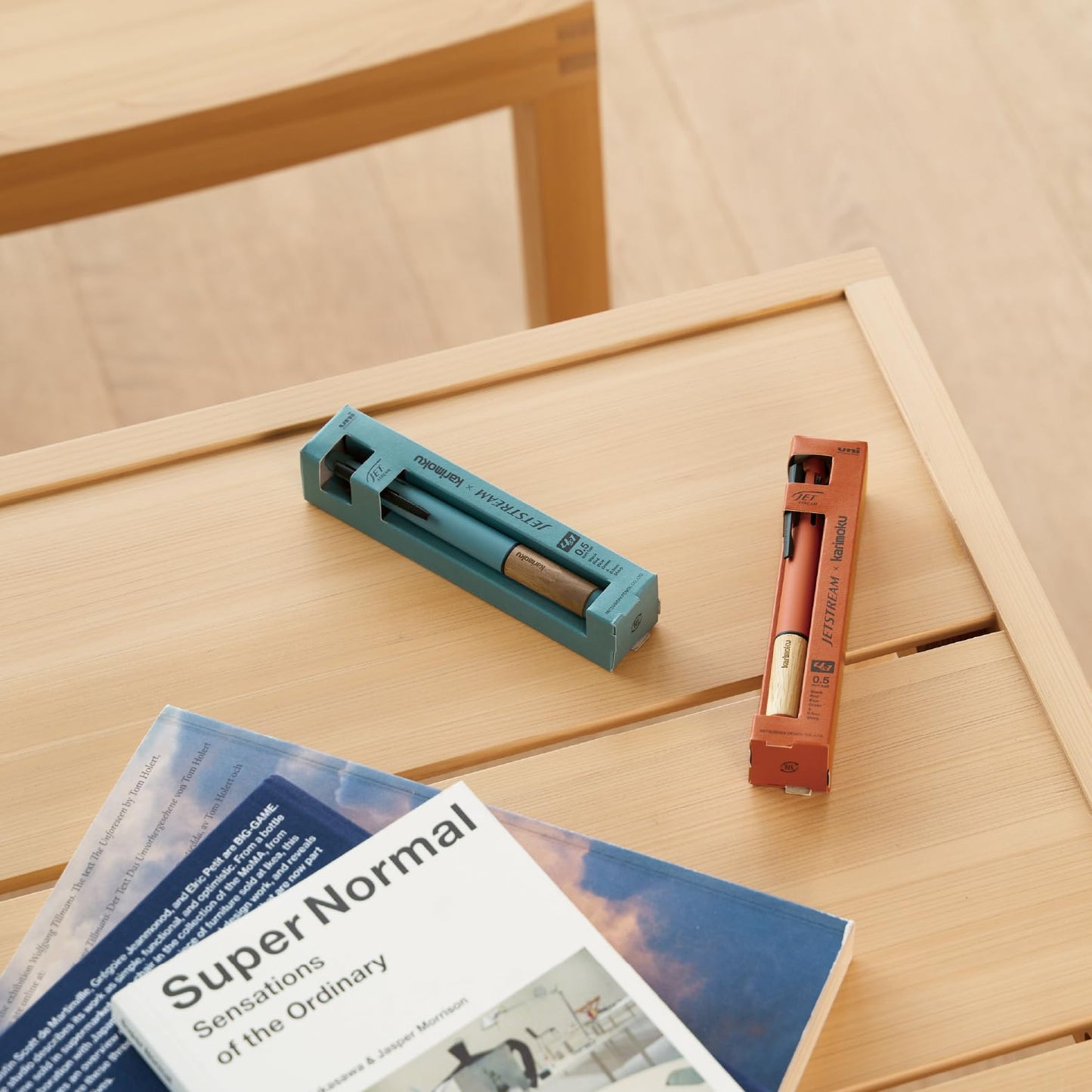 三菱鉛筆 Mitsubishi Pencil MSXE5KF05.4 Multifunction Pen Jetstream Karimoku 4&1 0.5 Sunset Orange