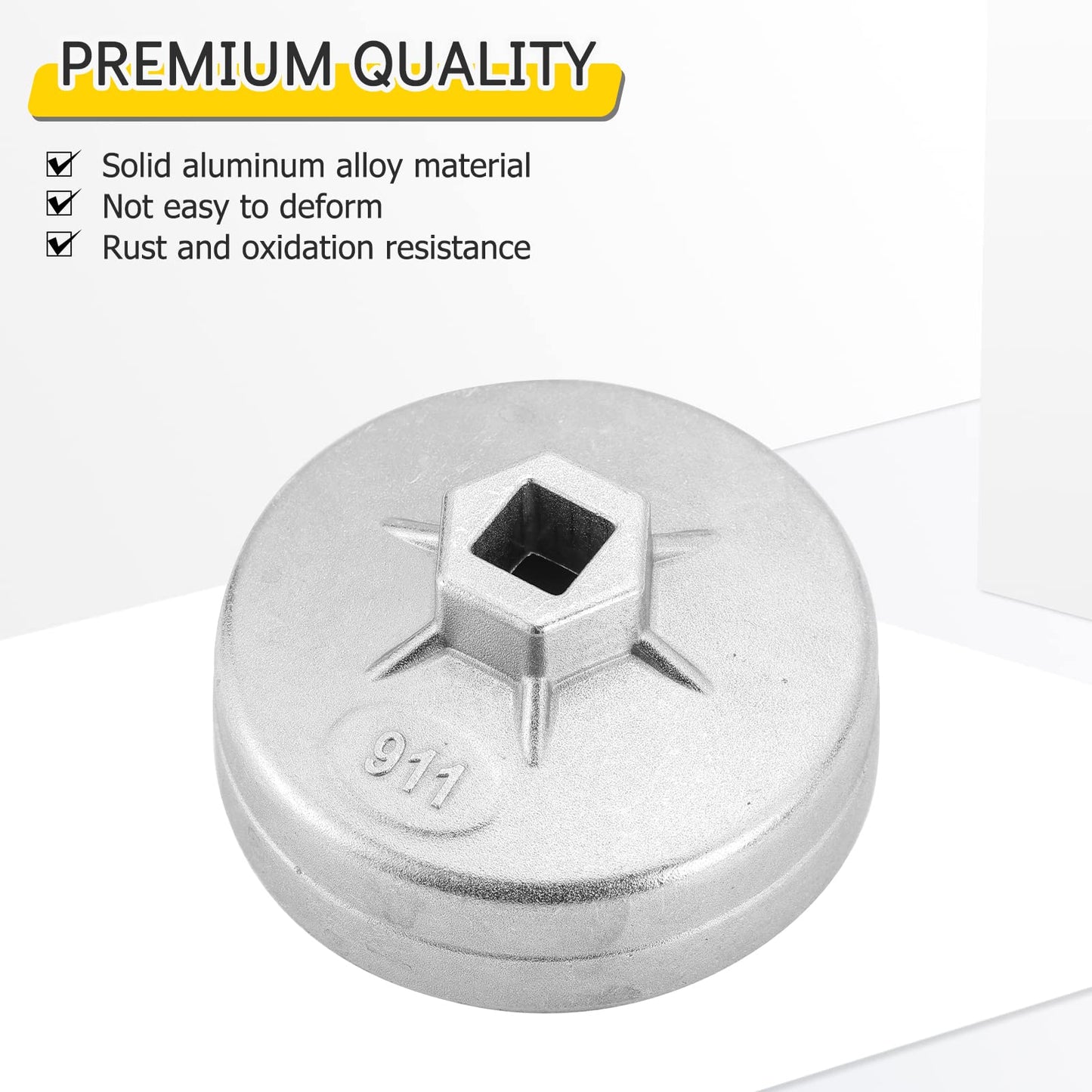 Acymner 23PCS Oil Filter Removal Tool, Oil Filter Removal Cap Wrench Socket Tool Set 1/2" Automotive Garage Tool