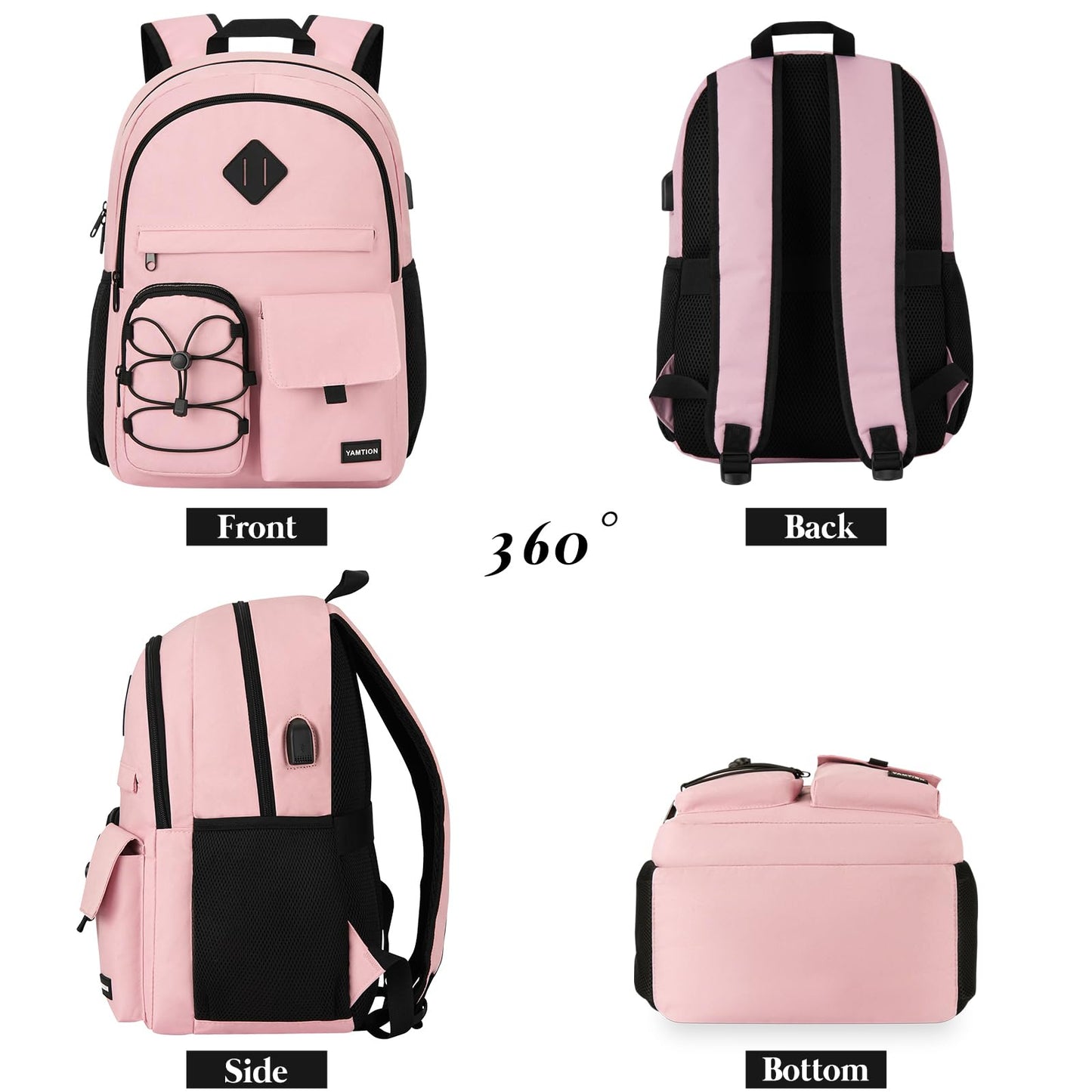 School Backpack for Girls,Laptop Backpack for Women,College School Bags Bookbag for Teens,Sac à Dos Femme Sac École Fille