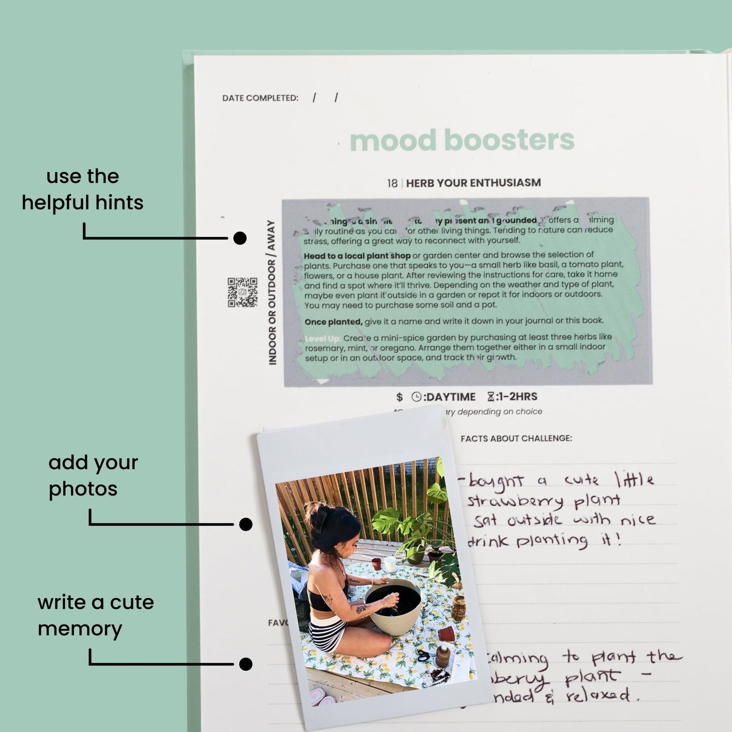 Solo Edition – 30 Scratch-Off Self-Discovery Adventures | Self-Care & Mindfulness Book for Adults | Personal Growth, Gratitude Journal, & Breakup Recovery Gift