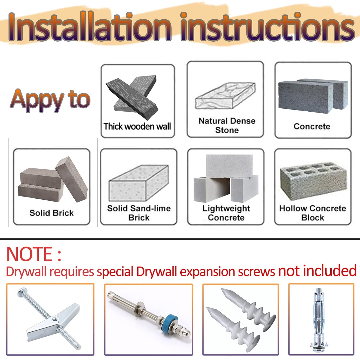 Cat Scratching Post Wall Mounted, 24 inch Tall 3.5 inch Diameter Cat Tree Scratch Post, Hemp Rope Scratcher Posts for Indoor Kittens and Large Cats with Screws