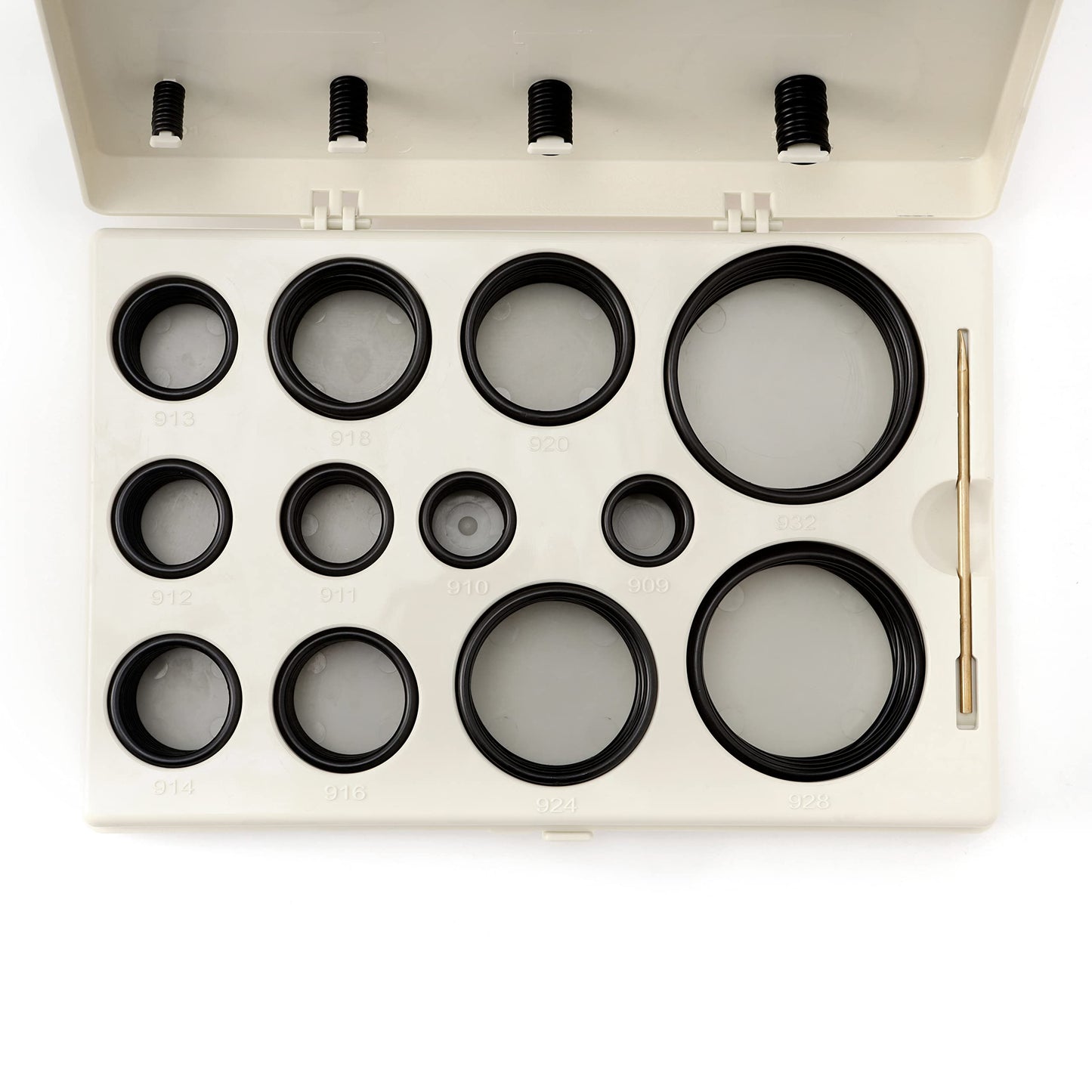 O-Ring BOSS Hydraulic SAE 212 Pieces O Rings Seal Kit Buna-N 90A for Boss Tube Fitting Application Hydraulic Fitting Hydraulic Pumping Sealing Straight Thread Tube Fittings