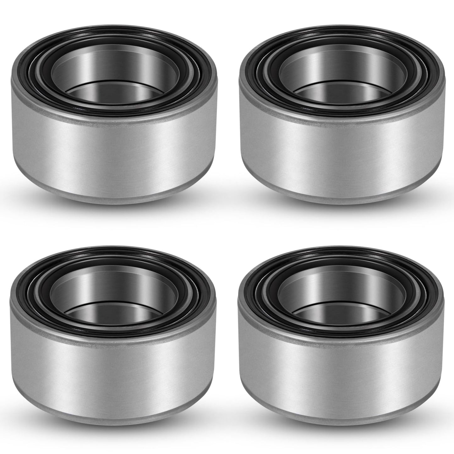 3514699 Front and Rear Wheel Bearings for Polaris RZR XP 900 1000 4 S PRO XP Turbo General Sportsman 2011-2024, Replace 3514822 3514924 3514627 (4 Pack)