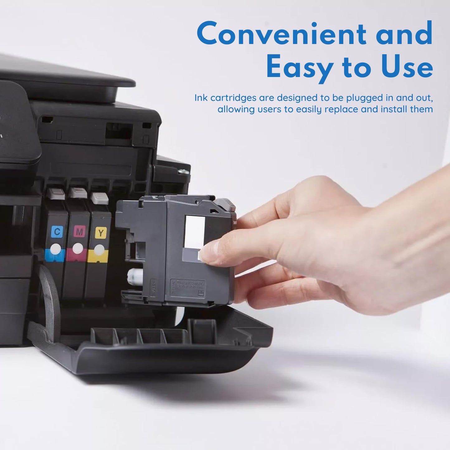 LC3011 LC3011XL Ink Cartridge High Yield 4 Pack Replacement for Brother LC3011 LC-3011 XL LC3011XL MFC-J497DW MFC-J491DW MFC-J895DW MFC-J690DW Printer (BK/C/M/Y)