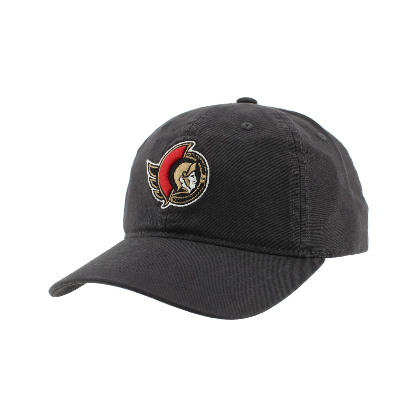 ZHATS Standard NHL Officially Licensed Adjustable Hat Scholarship Icon Charcoal