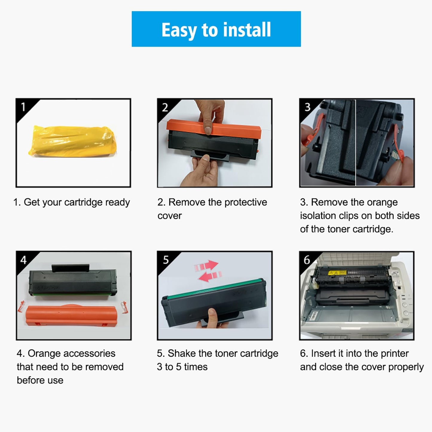 TONTINTA PB-211 PB211 Compatible Toner Cartridges PB-211EV PB211EV PB 211EV 1600 Pages 2 Blacks for 2500W P2502 P2502W P2500NW M6500N M6500NW M6500W M6550N M6550NW M6600NW M6600W M6552NW M6602 Printer