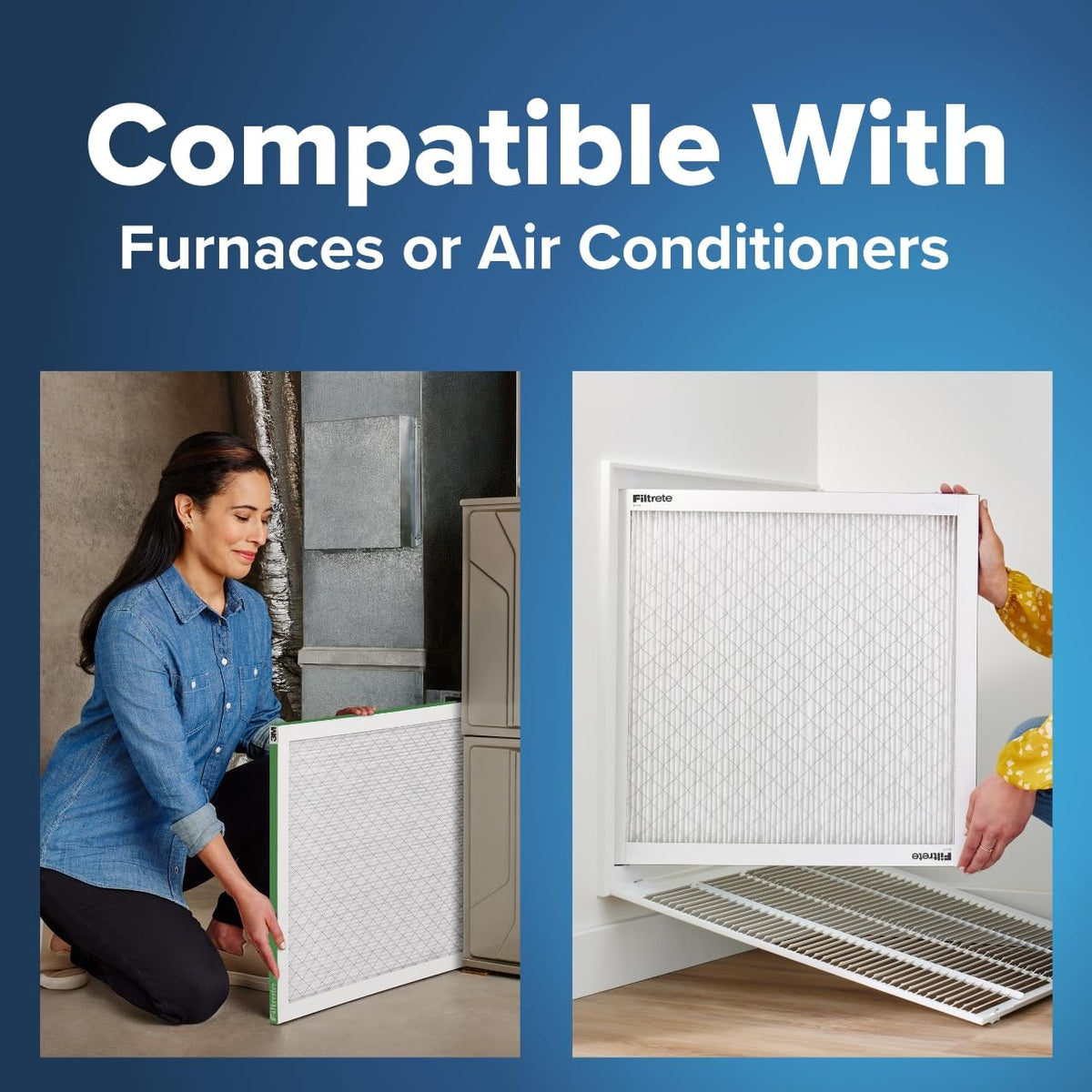 Filtrete MPR 700 Electrostatic Air Filter 745-2PK, 18 x 20 x 1 in (45.7 cm x 50.8 cm x 2.5 cm)