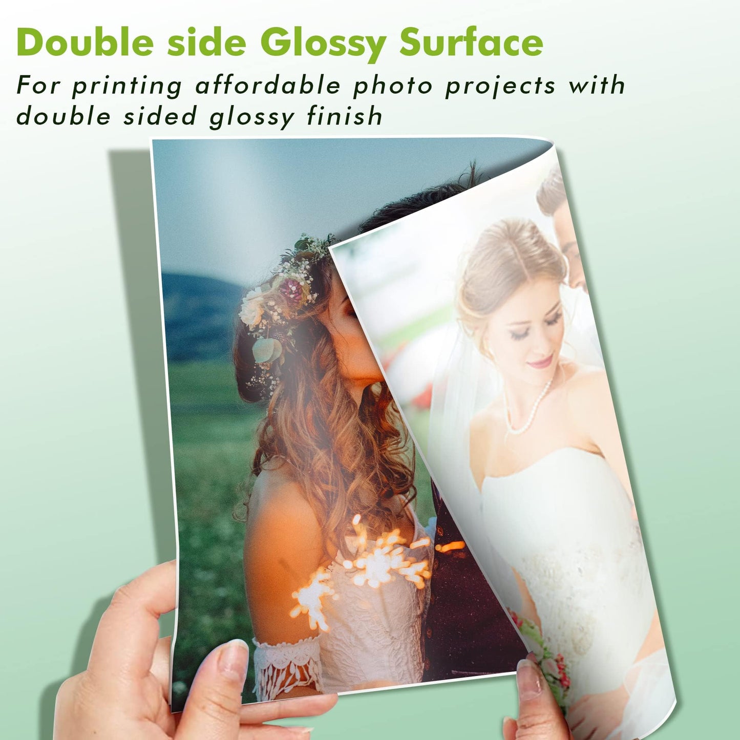 Koala Double Side Glossy Photo Paper 11x17 Inches 120gsm 100 Sheets Compatible with Inkjet Printer
