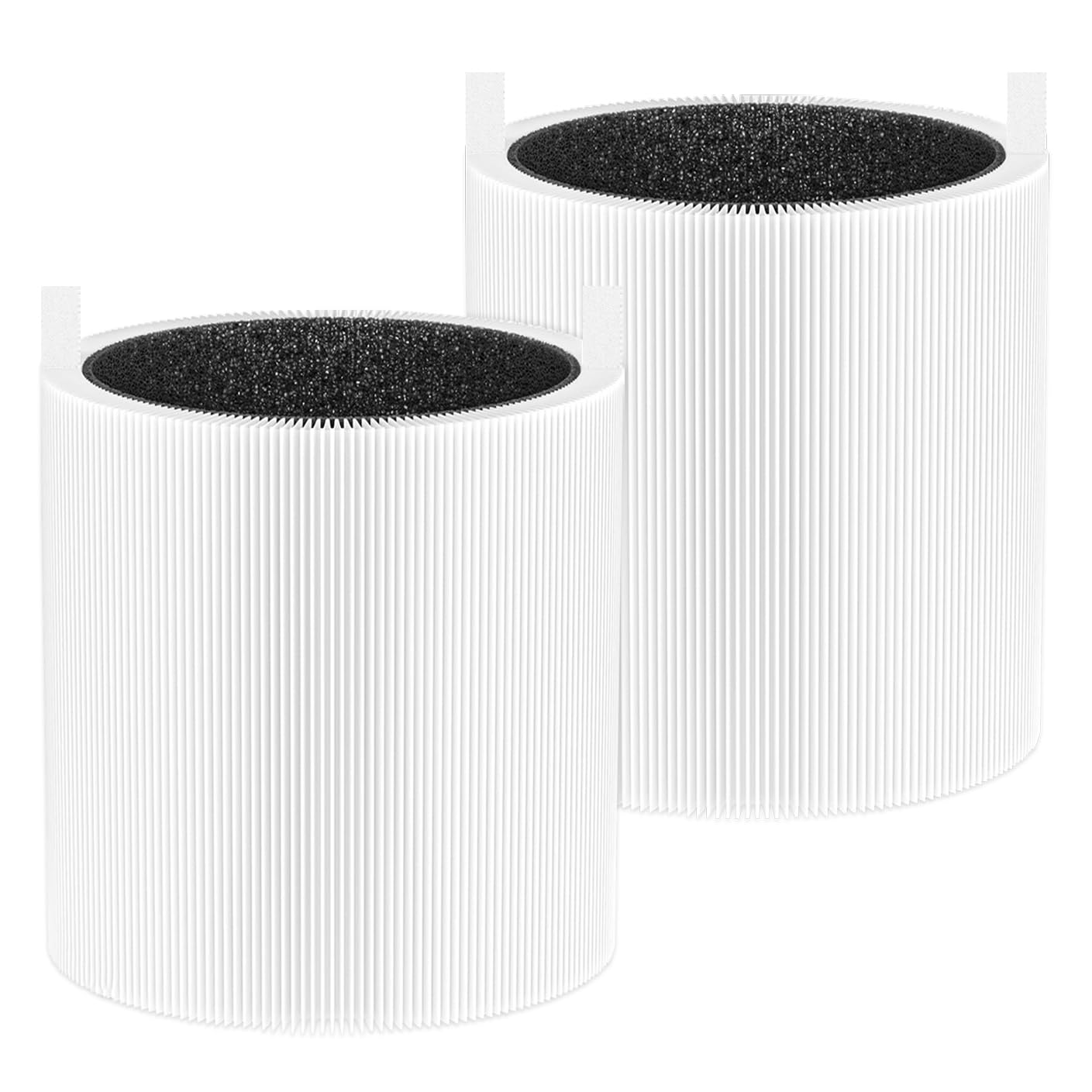 311i Max True HEPA Filter Replacement Compatible with Blueair Blue Pure 311i Max Air Purifier: 2-in-1 HEPA Filter with Activated Carbon Filter (2Packs)