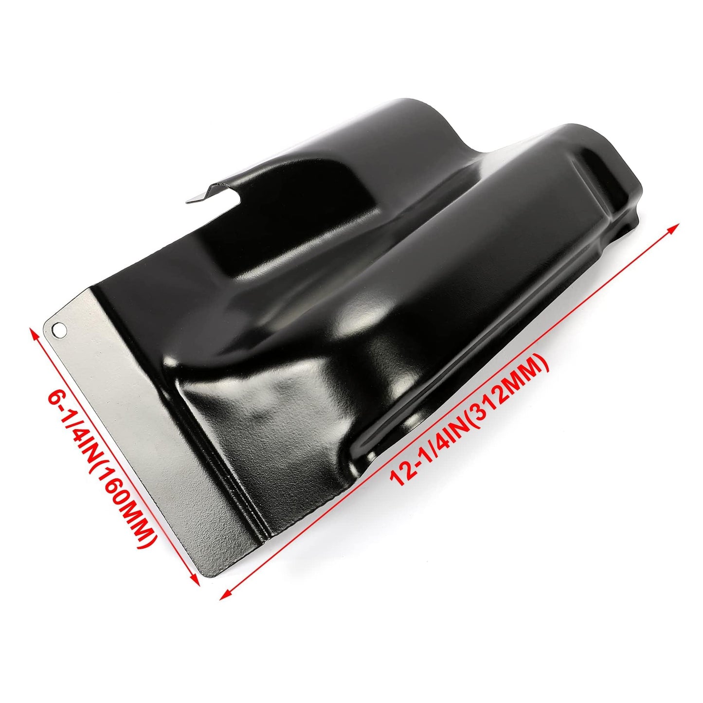 ECOTRIC Steel Cab Corner Covers Compatible with 2004-2008 Ford F-150 2006-2008 Lincoln Mark LT 4 Door Crew Cab Pickup Truck, Rust Repair Panel Replacement Left & Right