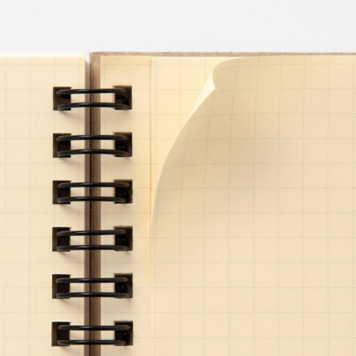 Delfonics Rollbahn Spiral Notebooks: 6-1/2 in x 8.5 in. (Cream)