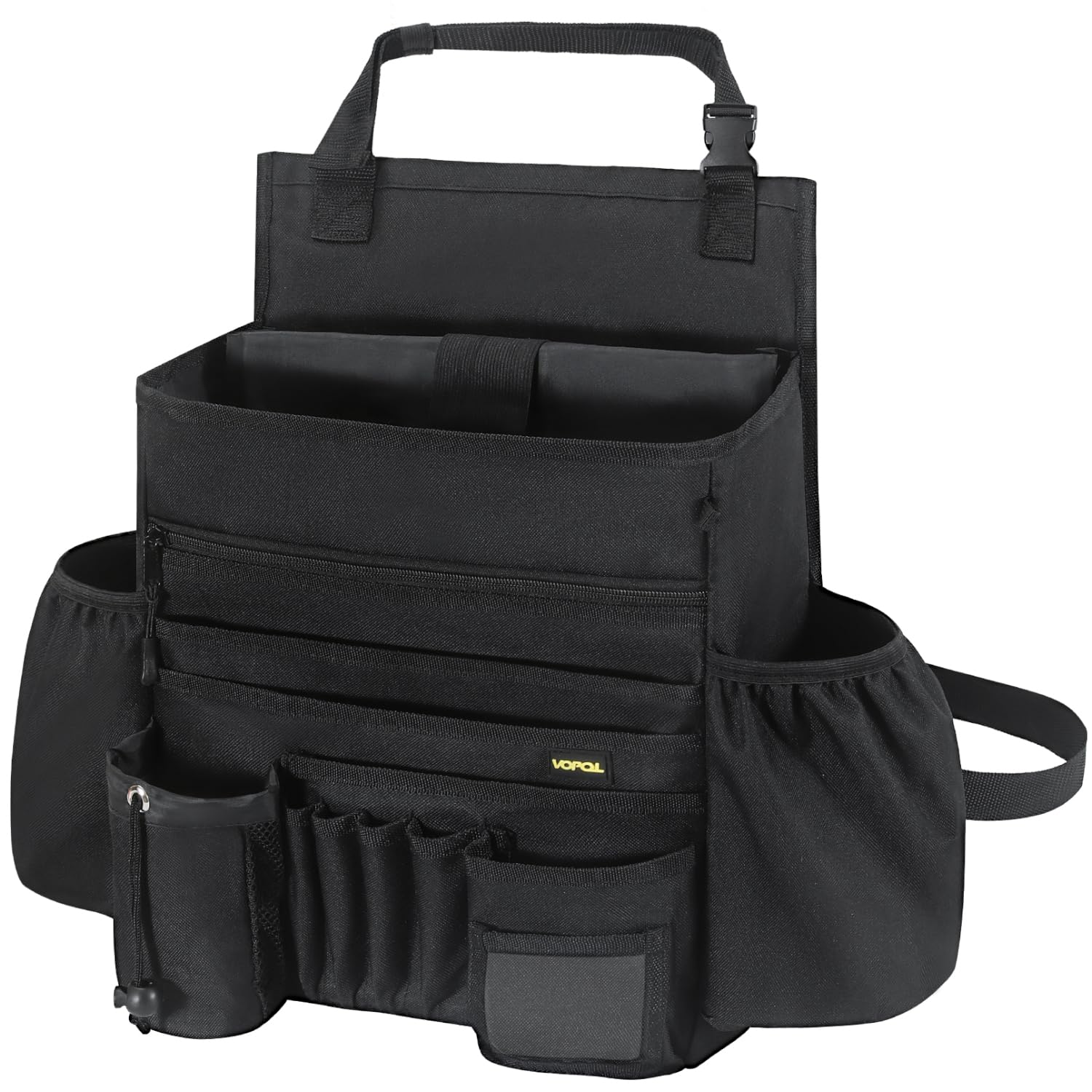 VOPQL Car Seat Organizer- Multi-Compartment Passenger Seat Organizer ...