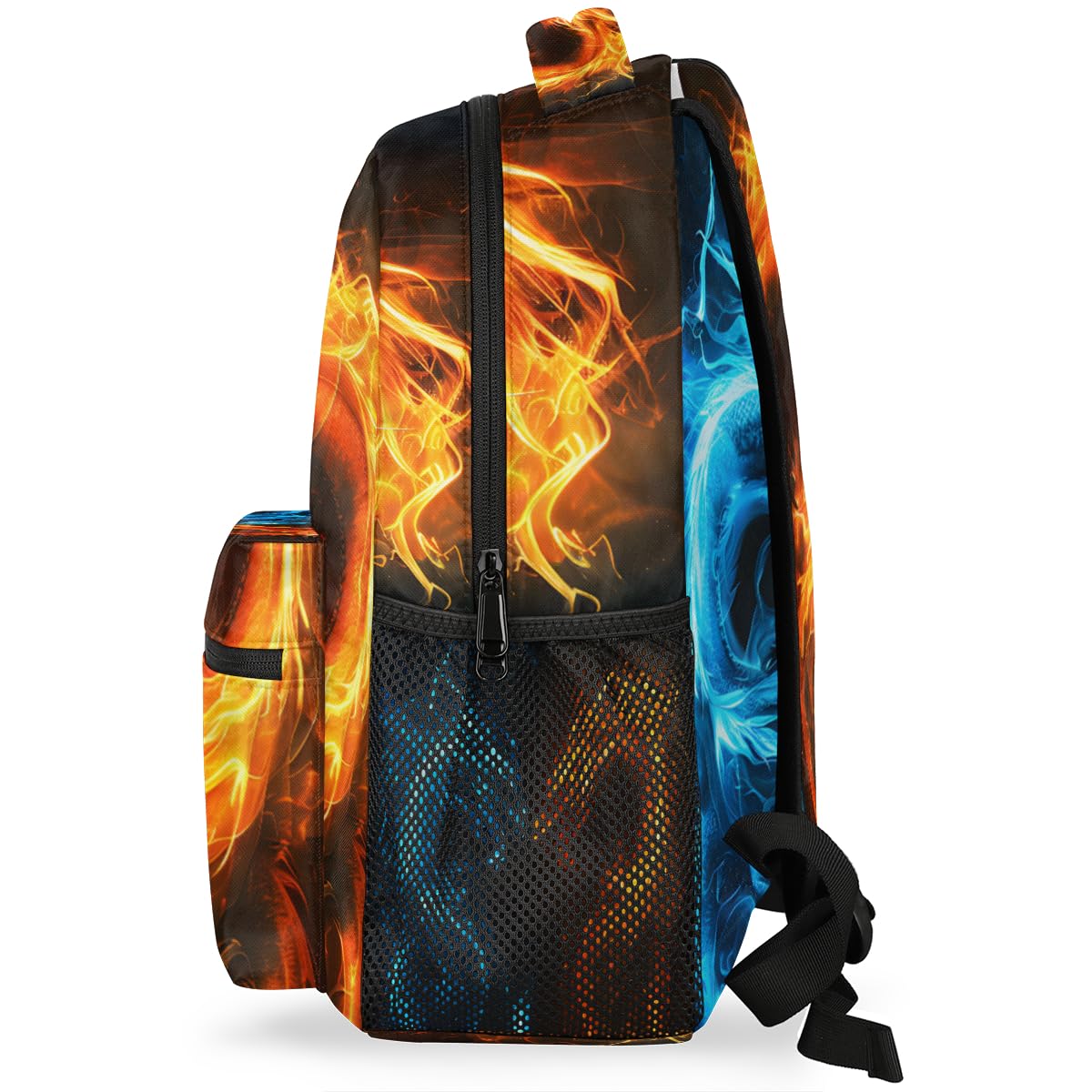Pardick Backpacks Boys Girls, Lightweight School Backpack Laptop College Bookbag, A:abstract Dragon, 16 Inch, Modern