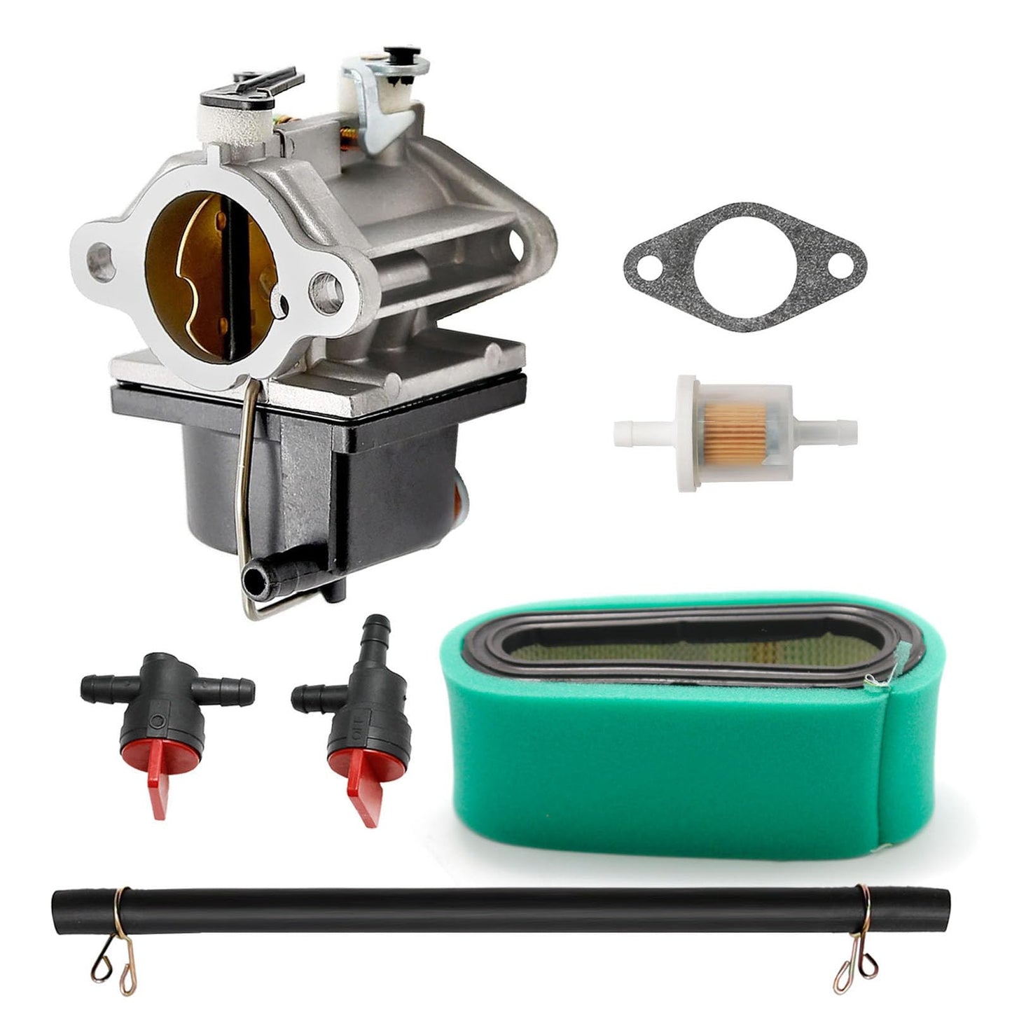 Anxingo 640065 640065A Carburetor Replacement for Tecumseh OHV125 OHV130 OVH135 OHV110 OHV115 OHV120 13-15HP Engine Lawn Mower Carb