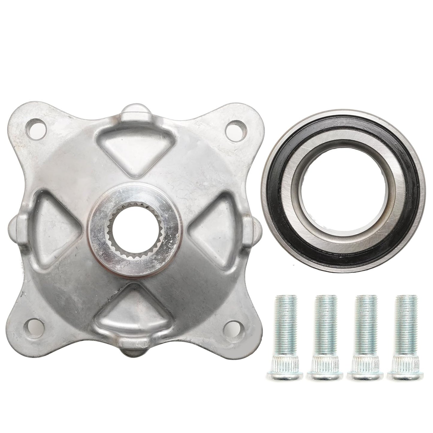 Saihisday 5135113 Rear Wheel Hub Repair Kit, Replacement for Polaris ACE 2016-2019 Replacement for Polaris Ranger Crew 700 2008, Replaces 7518378 3514635