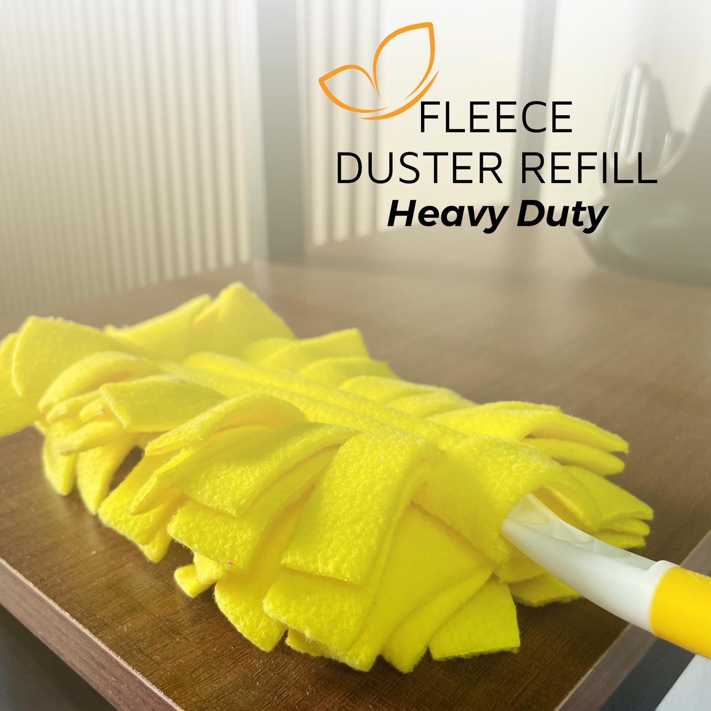Flammi 360° Fleece Duster Refills for Swiffer, Reusable Duster Refills Heavy Duty Compatible with Swiffer Hand Duster (6 Pack-Mixed Color)