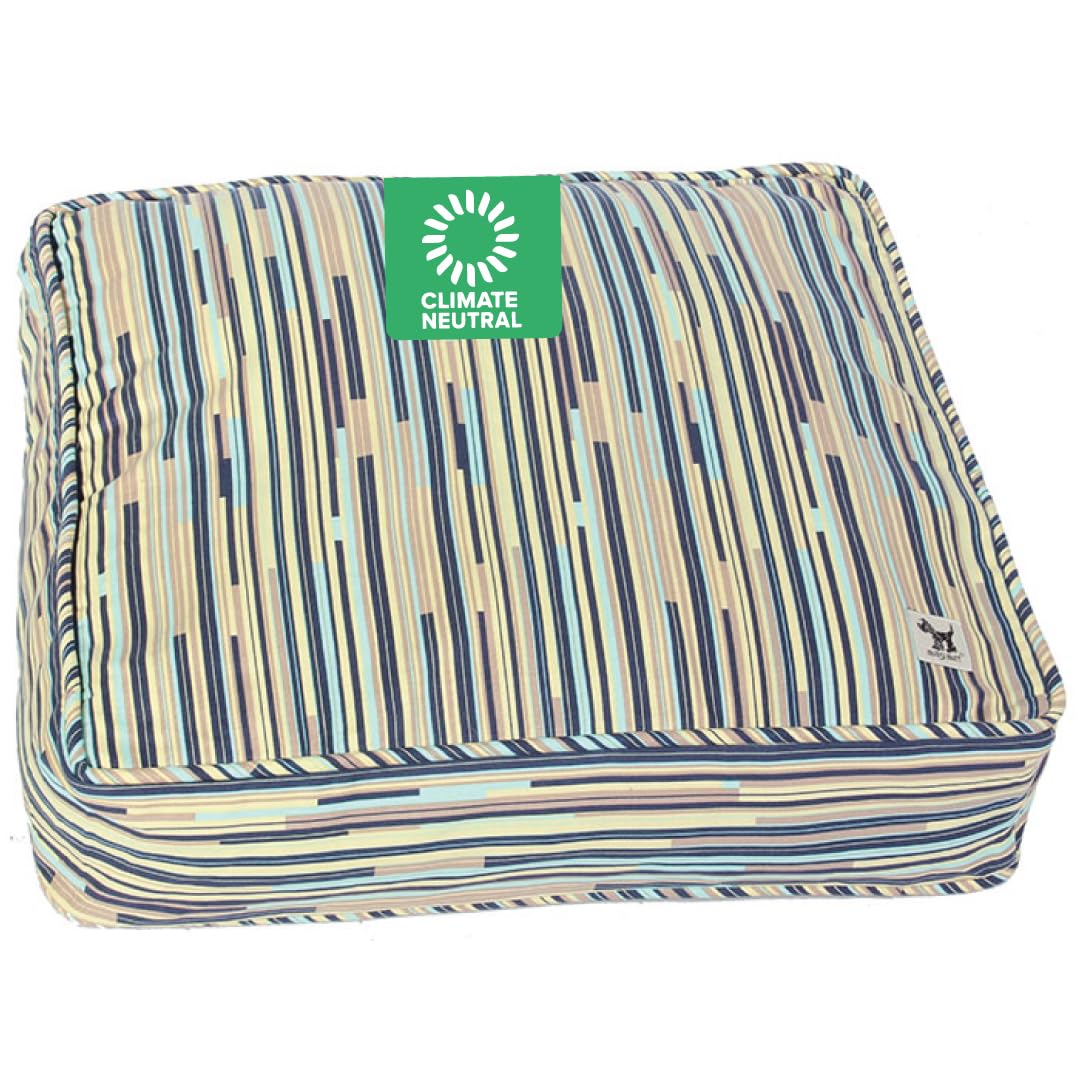 Molly Mutt Huge Dog Bed Cover - I Don’T Like Mondays Print - Measures 36" X45"X5"- 100% Cotton - Durable - Breathable - Sustainable - Machine Washable Dog Bed Cover