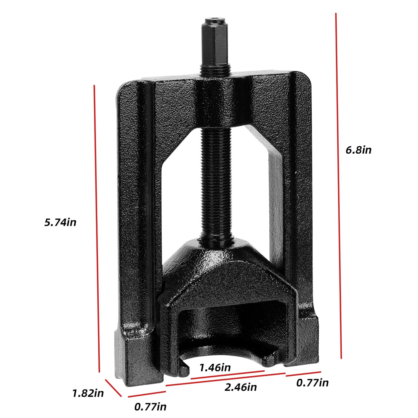 U-Joint Removal Tool U Joint Puller 10105, Heavy Duty Vehicle U-Joint Extractor, U-Joint Removal Press Tool for Class 1-3 Cars, Trucks and Agricultural Machinery