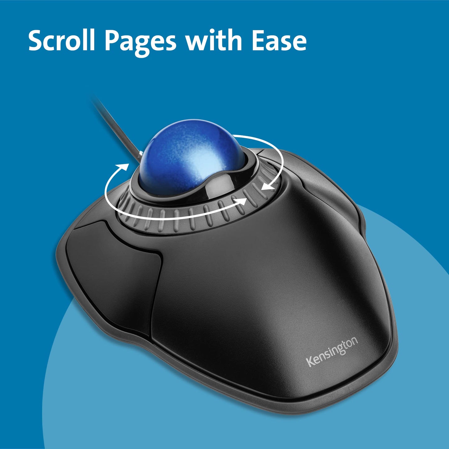 Kensington K72337US Orbit Trackball with Scroll Ring